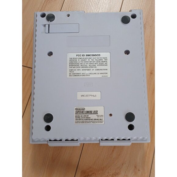 Super Nintendo Console SNES System SNS-001 Tested & Working - Picture 9 of 10